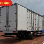 Xe tải thùng kín chở Pallet